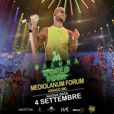 Il Concerto di Maluma: Un Uragano Colombiano Scorre su Milano!